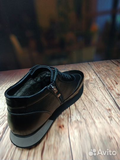 Полуботинки мужские зимние