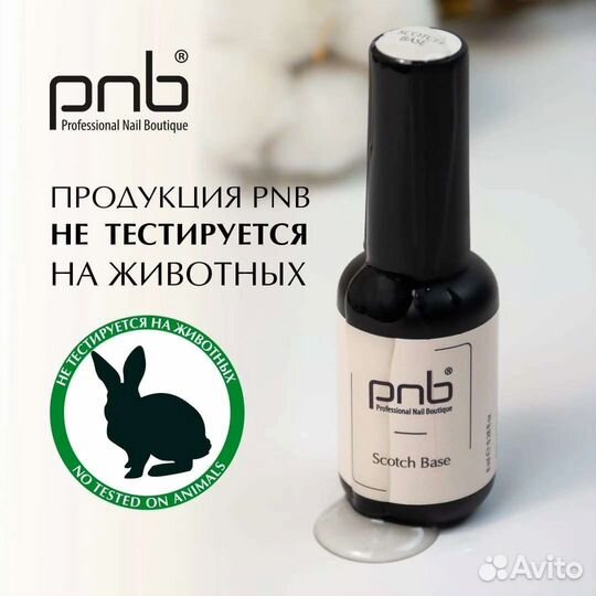 Универсальная база для ногтей Pnb, 8 мл