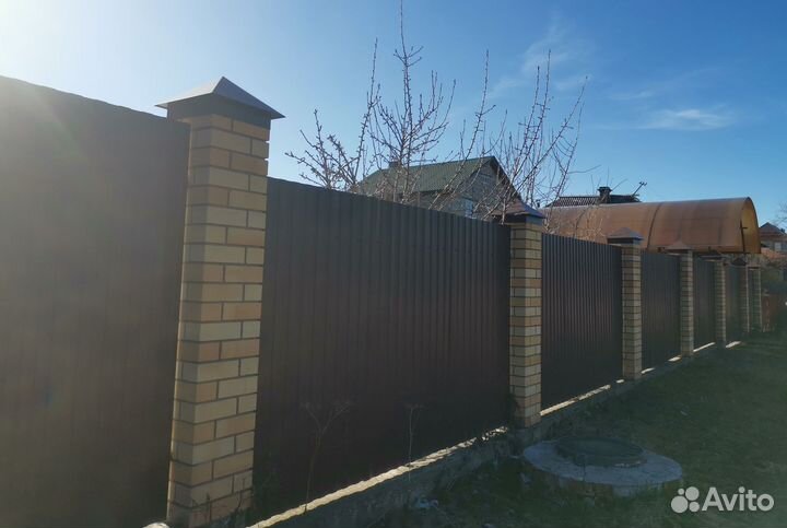 Забор из профлиста