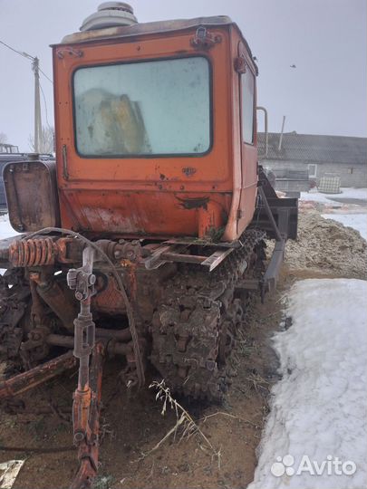 Трактор ВгТЗ ДТ-75 с КУН, 1990