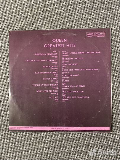 Queen greatest hits мелодия