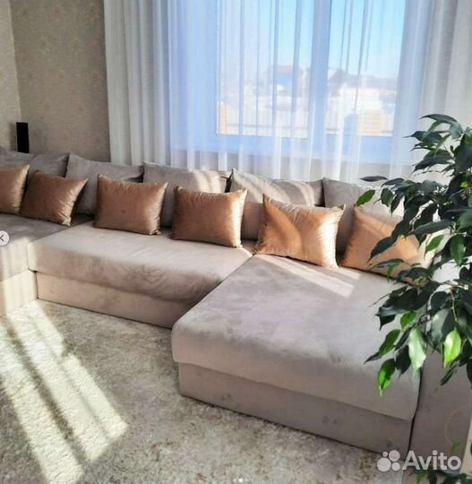 Диван в наличии в антивандальном велюре