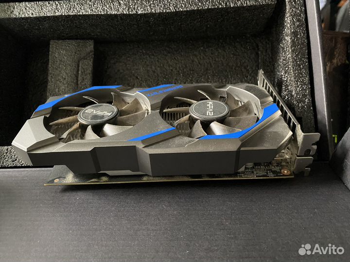 Видеокарта KFA2 GeForce GTX 1050 Ti 1-Click OC 4GB