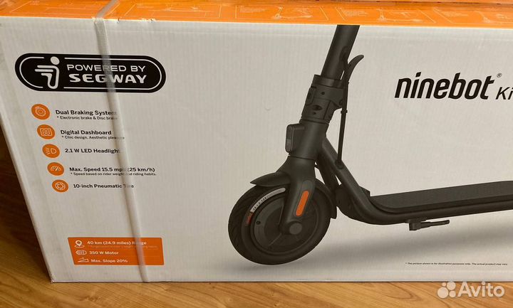 Электросамокат Ninebot KickScooter F40A