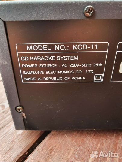 Караоке Samsung KCD-11 + микрофон