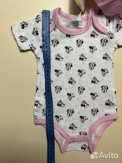 Боди для девочки 68 Минни Маус Disney
