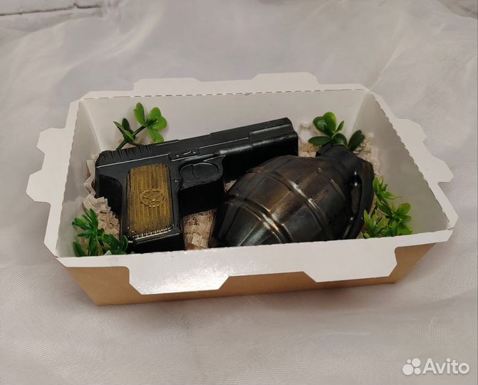 Мыльный подарок на 23 февраля