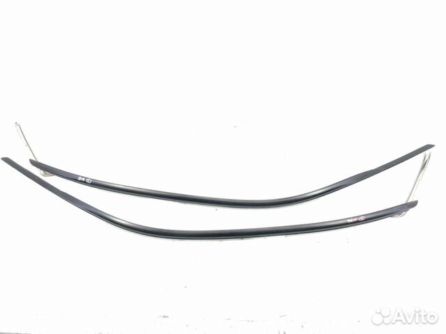 Молдинги с ветровиками передние Subaru Legacy BL