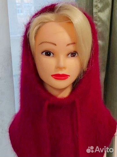 Капор из шикарной ангоры