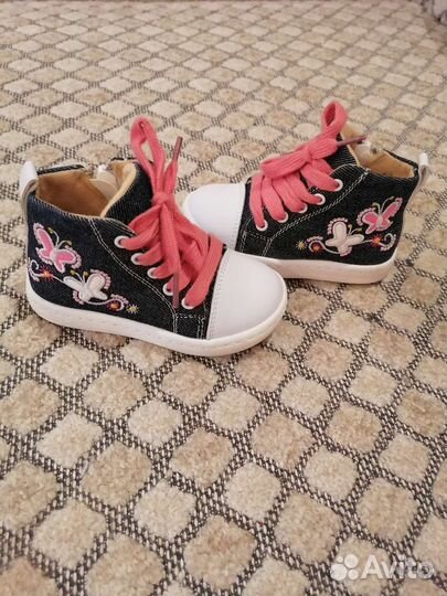 Кеды для девочки 22 размер