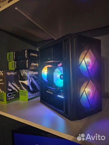 Новый игровой пк Ryzen 5600/rtx 4060/16gb/256 m2 купить в Санкт ...