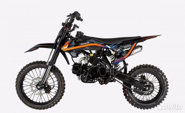 Питбайк Avantis KT-125E Classic 17/14 (2022 г)