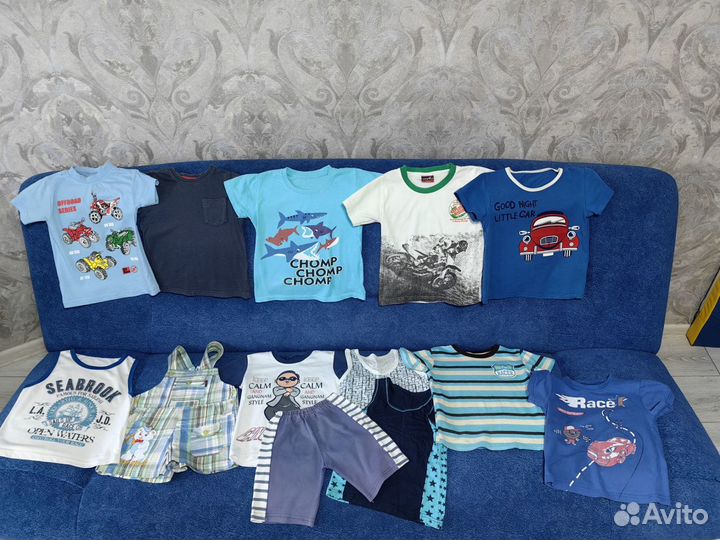 Пакет одежды летней для мальчика 98-104