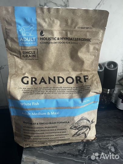 Корм для собак grandorf hypoallergenic