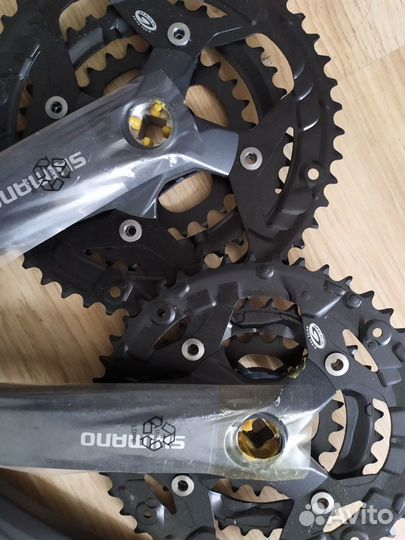 Система шатуны shimano M3000 квадрат и octalink