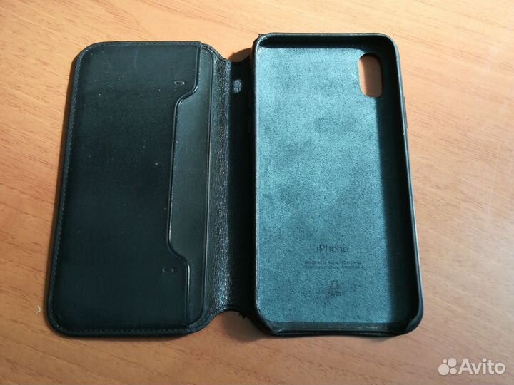 iPhone x(s) leather folio