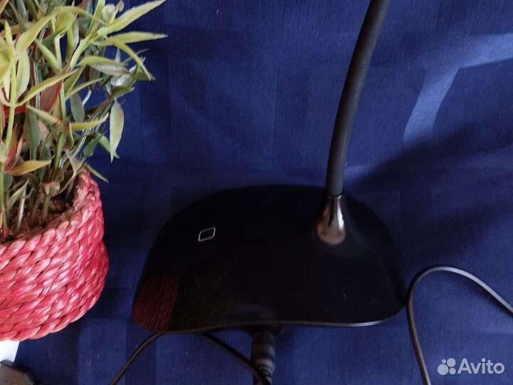 Светильник + цветок настольные