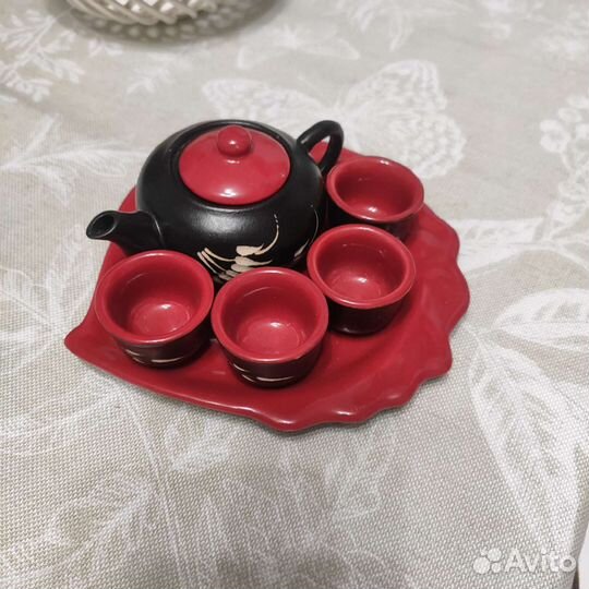 Набор керамический чайник