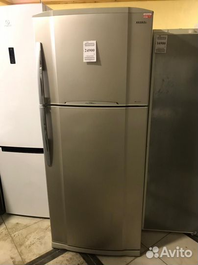 Холодильник Toshiba широкий бу с гарантией