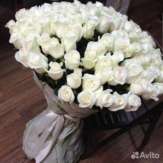 101 роза с доставкой Цветы Букеты Розы