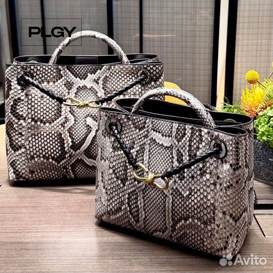 Кожа питона Bottega Veneta Andiamo Сумка