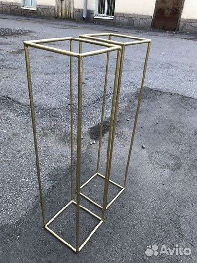 Металлические стойки для свадьб, банкетов