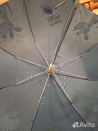 Зонт детский трость Котофей на 4-8 лет