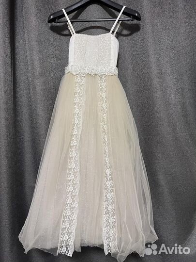 Нарядное платье для девочки 122 128 134