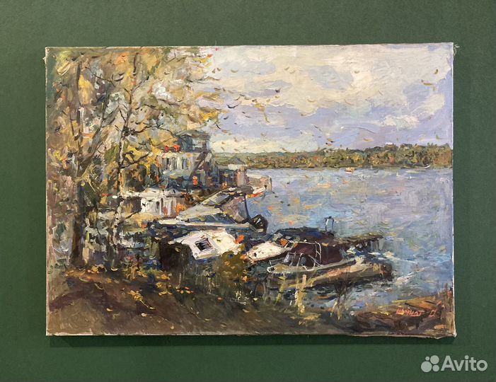 Картина маслом пейзаж