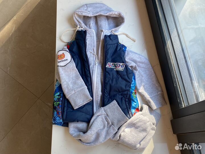 Комбинезон bambinizon 86, сандалии adidas 28