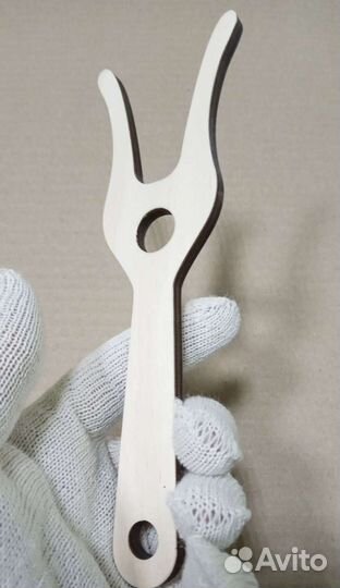 Вилка для вязания шнуров