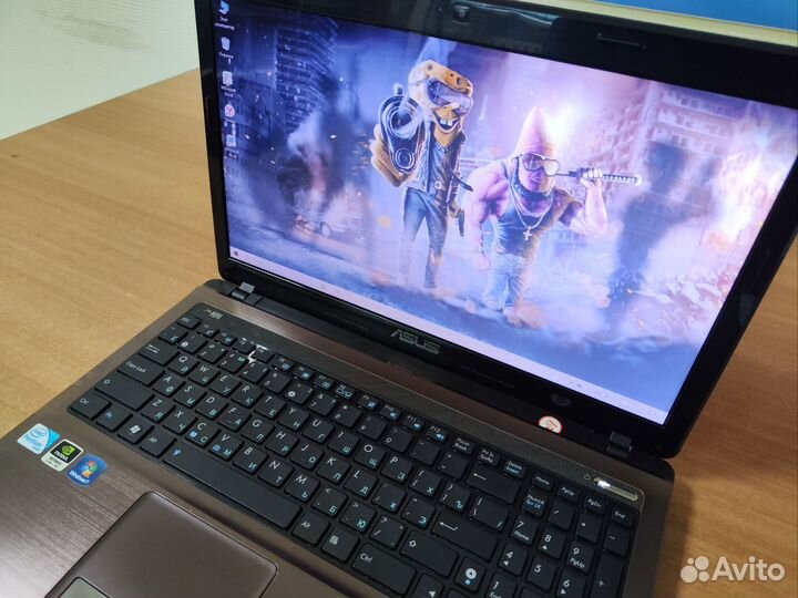 Ноутбук для игр Asus / geforce 2gb / ssd