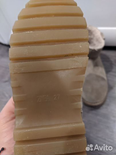 Угги zara для девочки 27