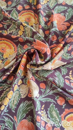 Крепдешин советский СССР (шелковые нити) 1,55 м