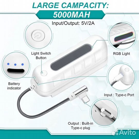 Аккумулятор для Oculus Quest 2 5000 mah
