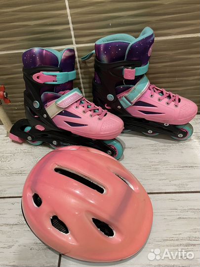 Роликовые коньки 34 36
