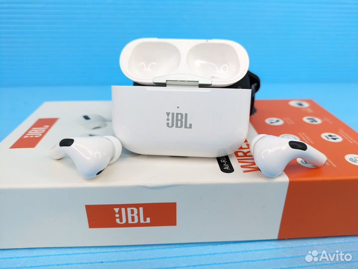 Наушники Jbl беспроводные вакуумные с кейсом