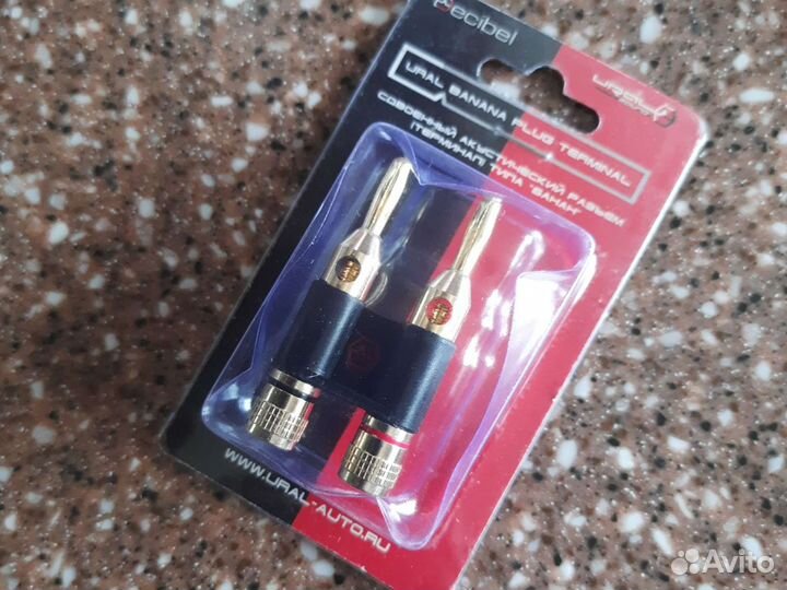 Акустический терминал сдвоенный типа банан ural