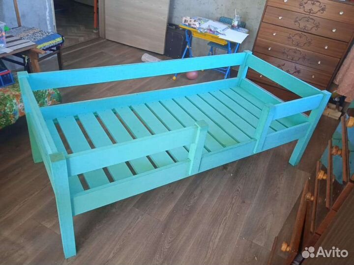 Детская кровать от 3 лет с матрасом бу
