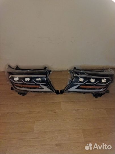 Фары Toyota Land Cruiser 200 08-15г Стиль Lexus