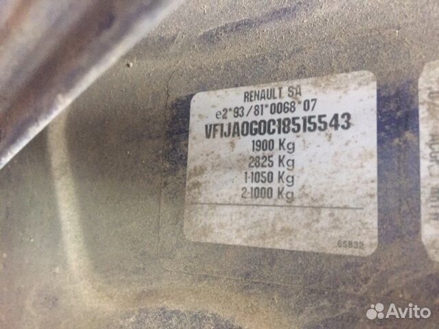 Разбор на запчасти Renault Scenic