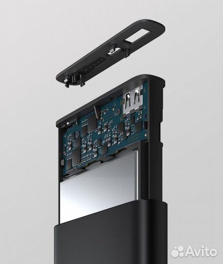 Powerbank С поддержкой беспроводной зарядки 10000