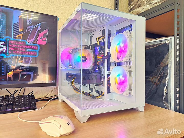 Игровой пк 12 ядер + RTX 4060 8Gb + DDR4 32Gb