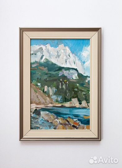 Картины маслом пейзажи Алупка, Симеиз