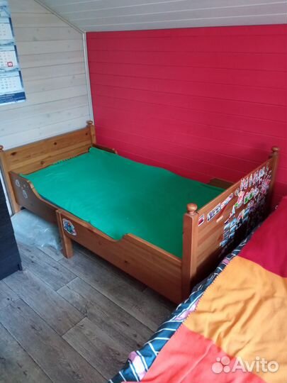 Кровать детская Икея лексвик