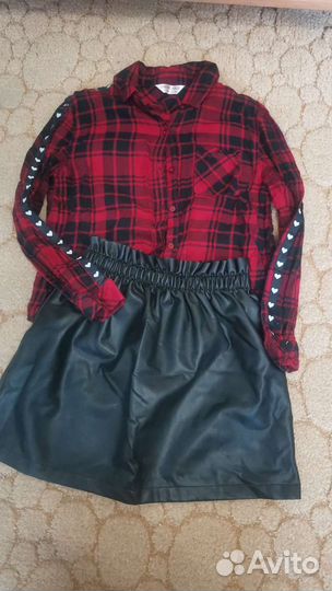 Детские вещи пакетом для девочек 134 - 140