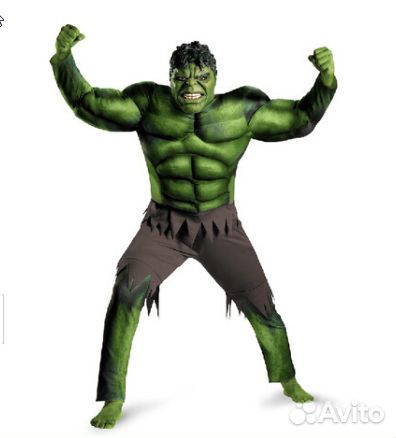 С1 Ф58 Костюм Халка, размер М