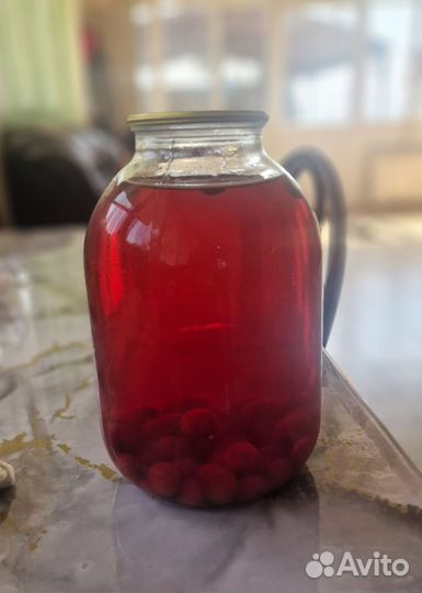 Компот домашний (вишня)