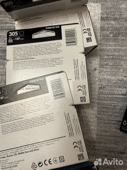 Продам картриджи HP 305, 304