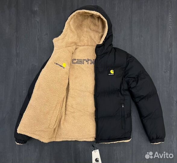 Куртка Зимняя carhartt двухстороняя